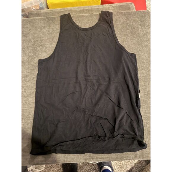 Volcom Black Gray Striped Tank Top Men’s Size XXL - Picture 2 of 2